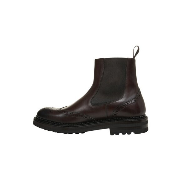 Green George Brown Brogue Chelsea Ankle Boots - NWT main image 4